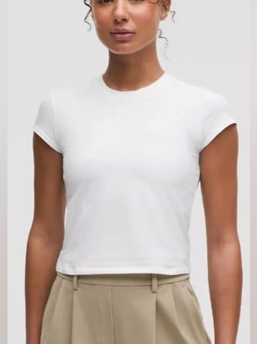 Lululemon Organic Cotton Baby Tee L